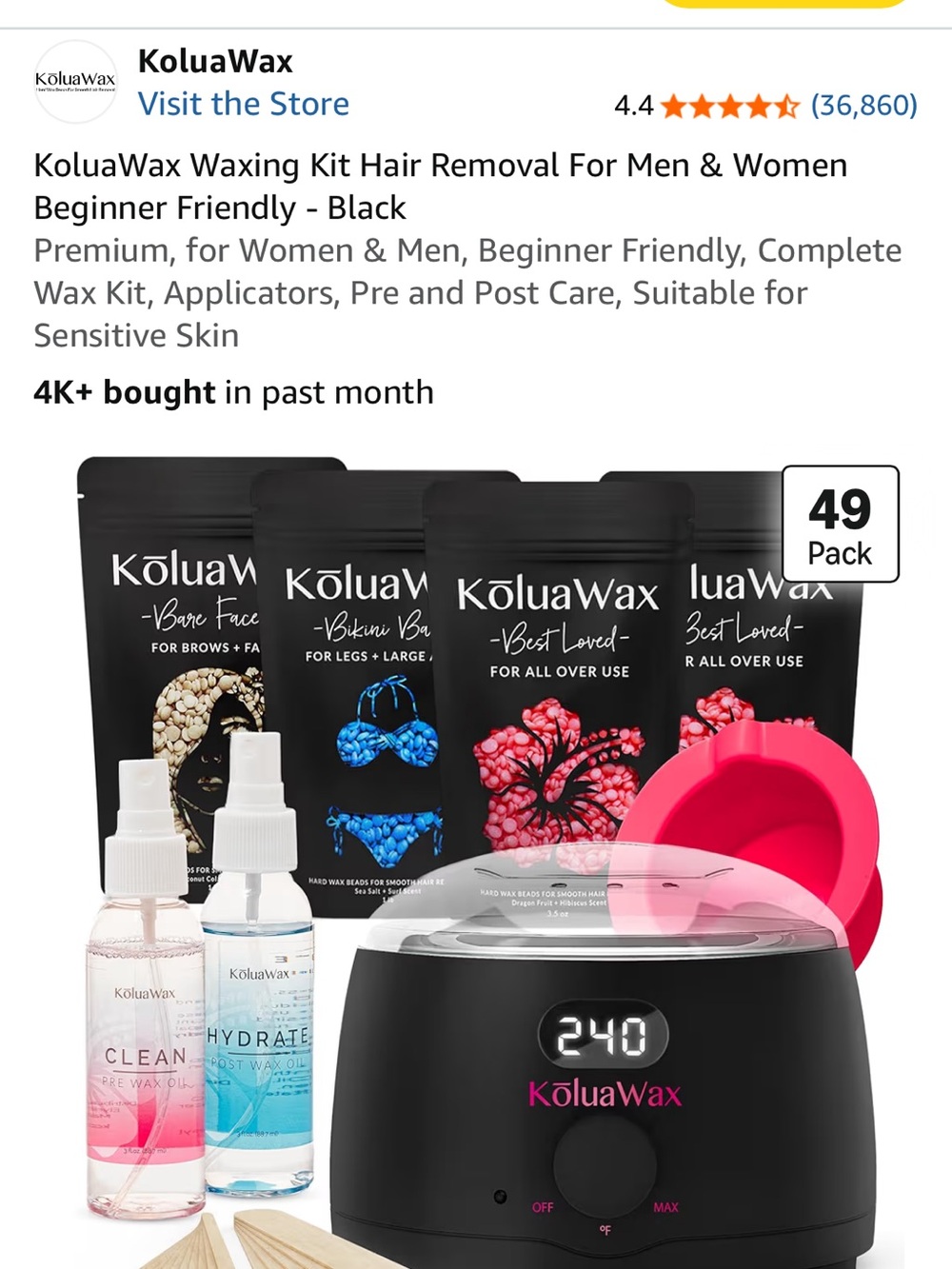 Wax kit